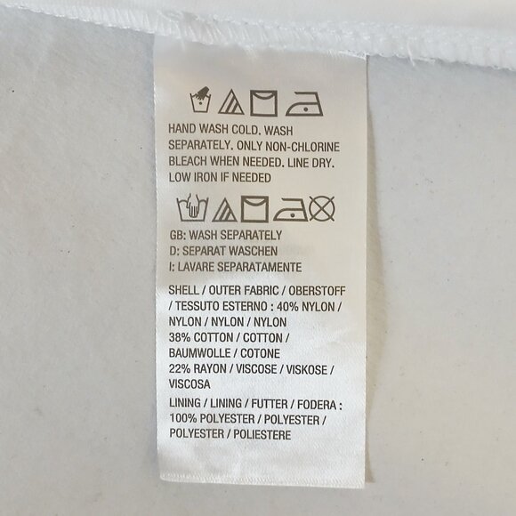 Isaac Mizrahi Live! White Floral Lace Loft Petite Sleeveless Tank Top Blouse S/M - Picture 8 of 12